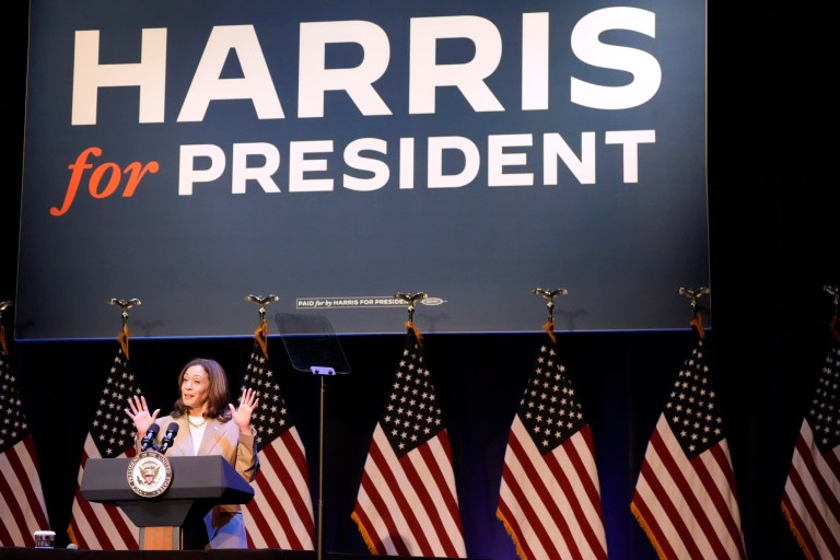 Kamala Harris calls Democrats ‘the underdogs’ in 2024 presidential race