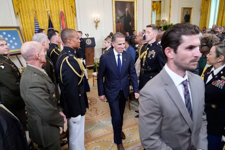 Hunter Biden back at White House during president’s debate damage control