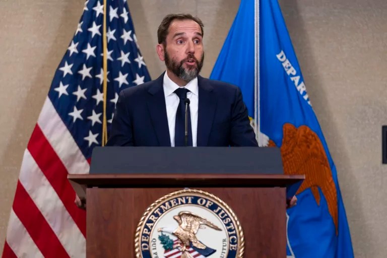 DOJ official asked to appear before Congress over Jack Smith ethics allegations