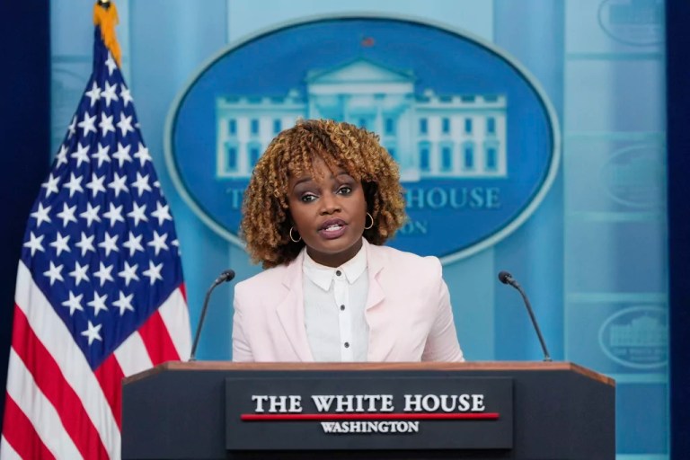 Karine Jean-Pierre slams Trump for Harris race comments: ‘Repulsive’ and ‘insulting’