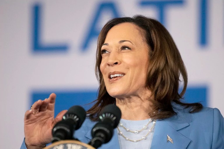 Georgia election official quashes idea of keeping Kamala Harris off the ballot