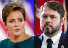 Kari Lake and Ruben Gallego spar about debate host for key Senate contest