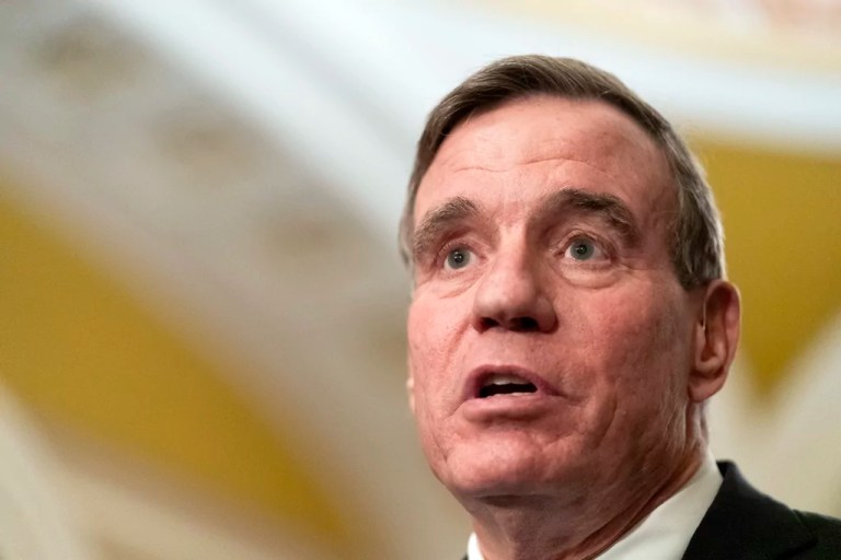 Warner-led Senate Democrats meeting to discuss Biden called off