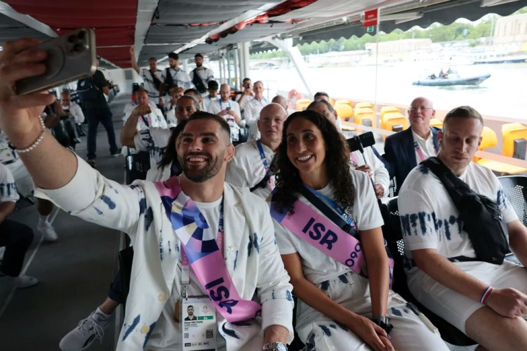 Israel-Hamas war looms over Olympics