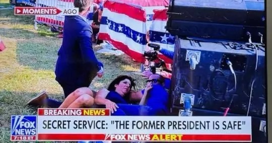 Eyewitness account: Trump, Secret Service and audience acted admirably in history moment