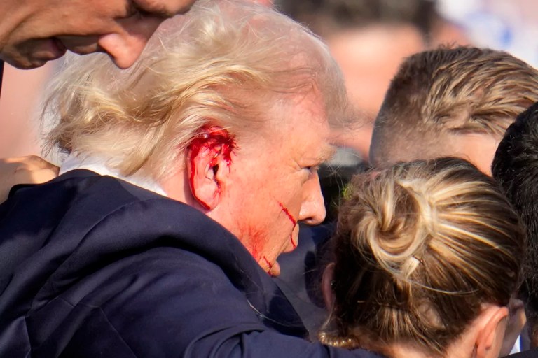 Eric Trump describes father’s ‘nice flesh wound’ injuries in detail after close brush with death