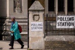 Labour Party projected landslide victory in UK elections