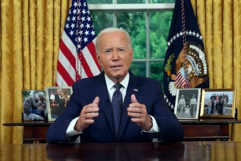 WATCH LIVE: Biden addresses nation after withdrawing from race