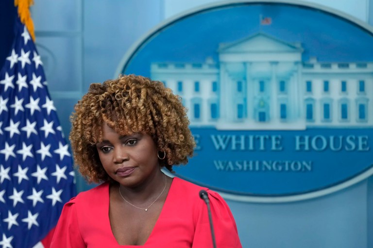 WATCH LIVE: White House press secretary Karine Jean-Pierre holds a press briefing