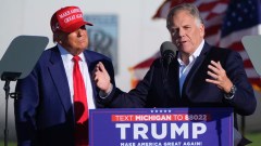 Trump piles onto GOP’s China attacks in Michigan Senate race