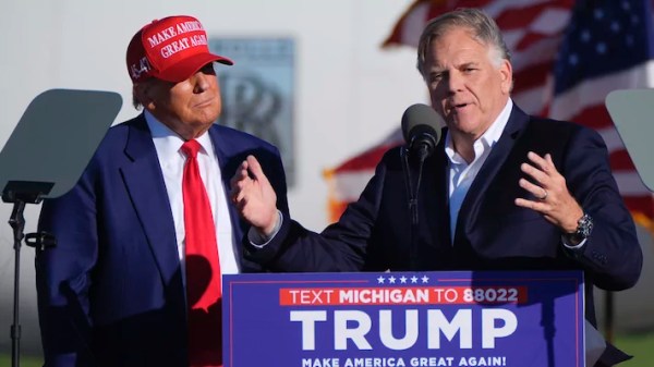 GOP Michigan Senate contender backs key Trump trade priority
