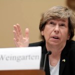 AFT members paid for Weingarten’s book. She kept the royalties