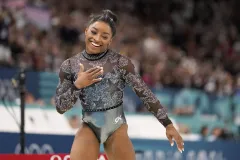 Why doesn’t Simone Biles start competing against men in gymnastics?