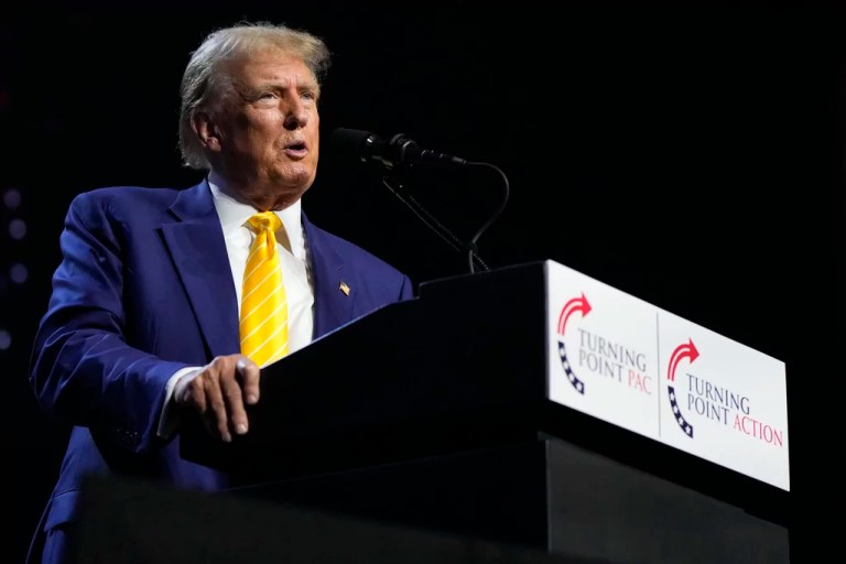 Project 2025’s abortion plan goes ‘way too far,’ Trump argues