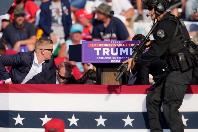 Widow of victim at Trump rally refused call from Biden