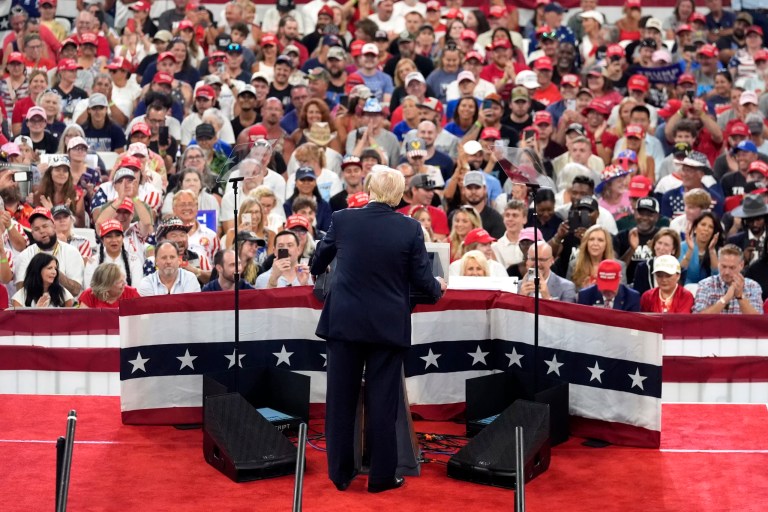 George Conway’s ‘Anti-Psychopath PAC’ launches ad hitting Trump for rally sizes