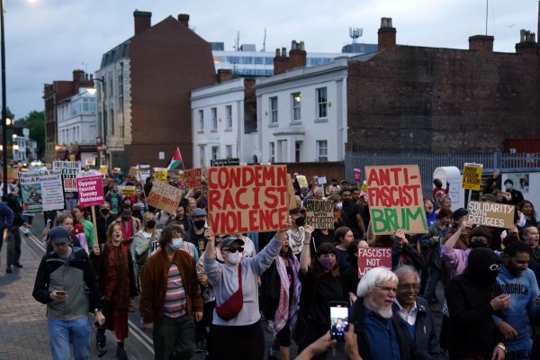 Anti-immigration riots are coming here if we don’t speak up