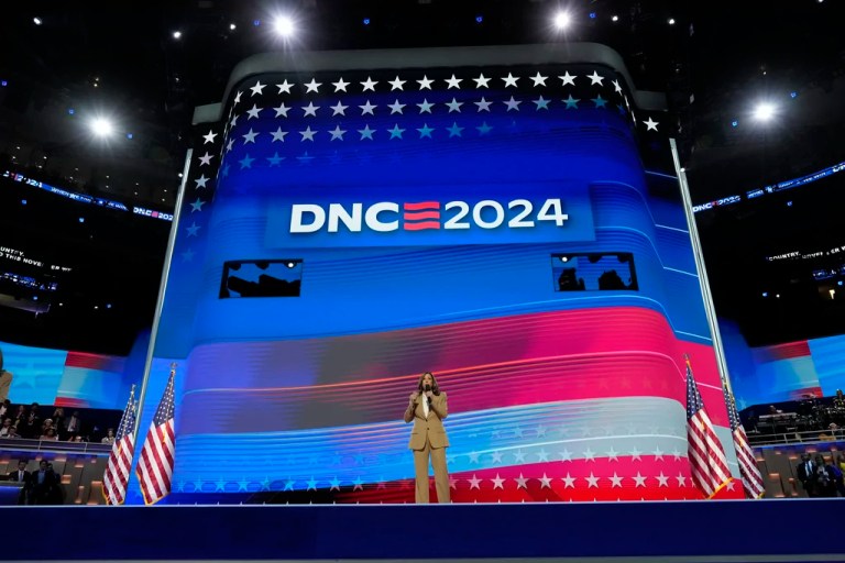 Traditional press fuming over DNC seating in Chicago for Kamala Harris’s convention