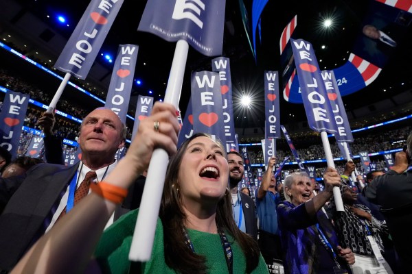 DNC roll call turns into live concert and dance party to nominate Kamala Harris