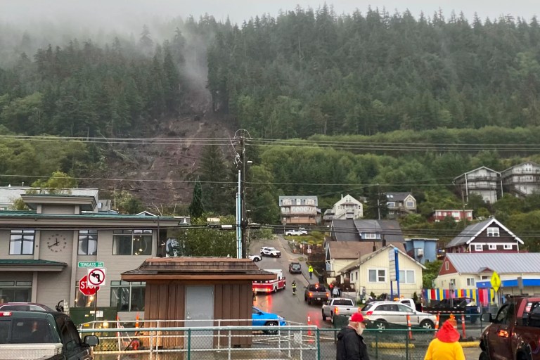 Landslide in Alaskan city causes mandatory evacuations, leaves one person dead