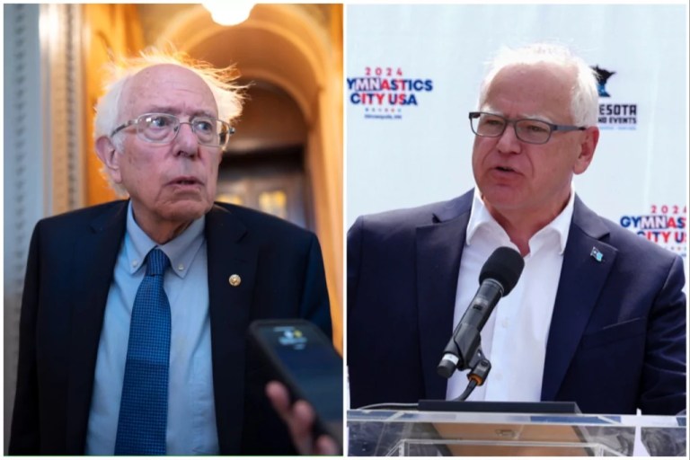 Walz could ‘speak up’ for working class as vice president: Bernie Sanders