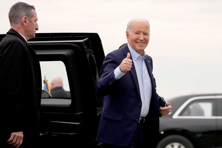 Biden now supports eliminating taxes on tips, following Trump and Harris