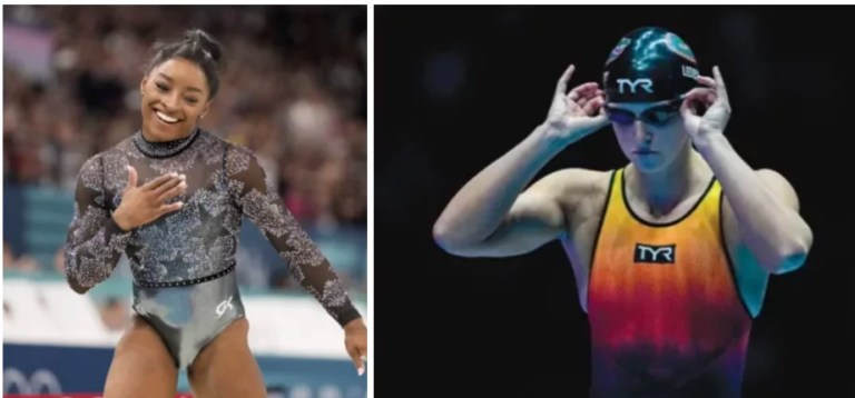 US Olympic superstars Simone Biles and Katie Ledecky make Olympic history