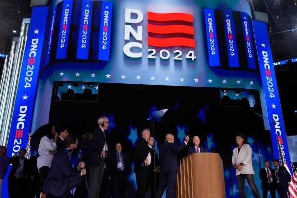Democrats approve DNC party platform that hasn’t been updated since Biden dropped out