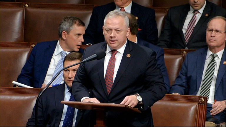 Former House Republican endorses Harris, slams Trump’s ‘thirst for revenge’