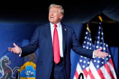 Georgia GOP tries to refocus on Harris after Trump tackles Kemp