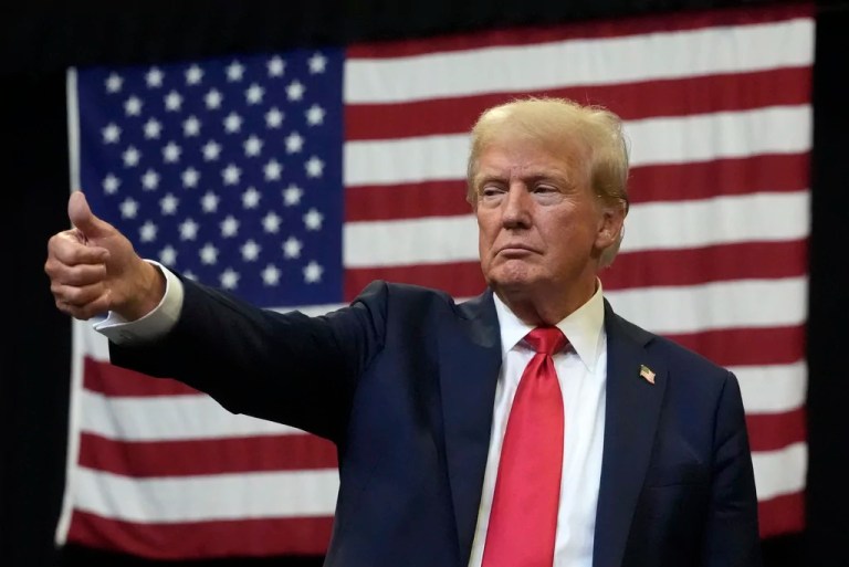 Trump goes for unconventional ground game while Harris builds up swing-state army