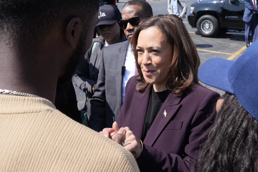 Harris will sit for
her first interview eight days before early voting begins
