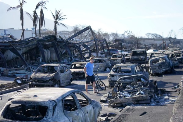 Biden speaks to Hawaii leaders on anniversary of Maui wildfires
