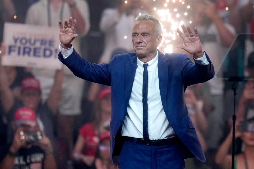 RFK Jr. gets a hero's welcome at Trump's Arizona rally - Washington ...