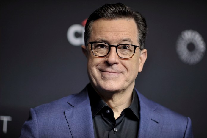 Stephen Colbert attends the 36th Annual PaleyFest "An Evening with Stephen Colbert" in Los Angeles on March 16, 2019.