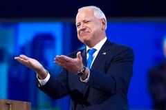 Tim Walz makes case for Harris and himself in high school pep rally-style DNC speech