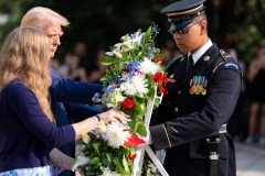 Trump campaign disputes allegations of altercation during Arlington wreath-laying ceremony