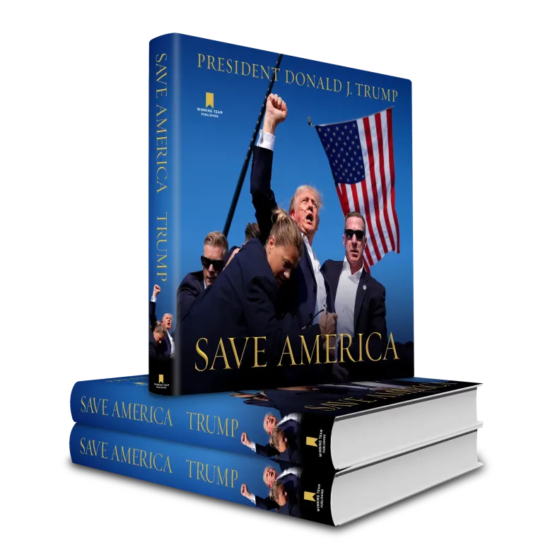 Trump’s new book, Save America, surges to No. 1