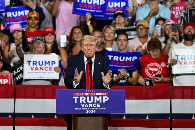 WATCH LIVE: Trump holds economy-focused rally in North Carolina