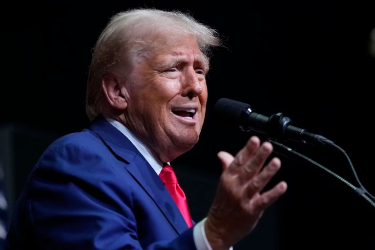 Trump shrugs off Republican pleas to stay on message