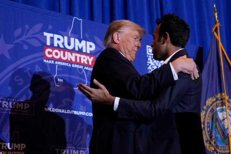 Trump ignores adviser’s suggestion he steer clear of personal attacks on Harris