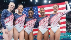 America thwarts Romania’s comeback in women’s gymnastics