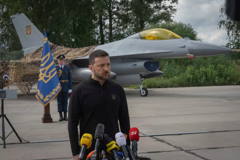 Zelensky says Russia set fire to nuclear plant in southern Ukraine to ‘blackmail’ the world