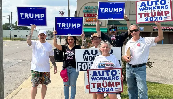 Plagued by inflation, working-class Michiganders turn to Trump