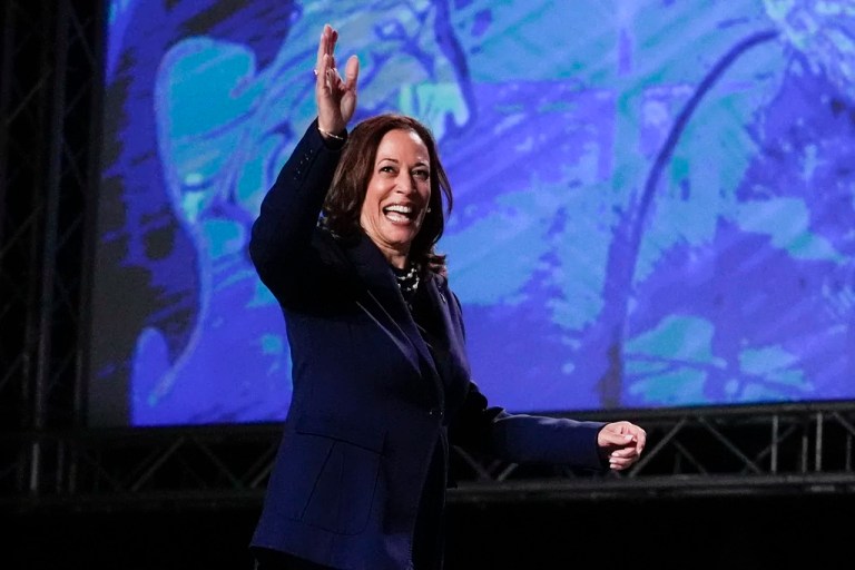 Kamala Harris makes history as the first woman of color to lead a major-party ticket