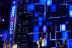 Pink leads celebrity charge at DNC after Democrats said they weren’t leaning into star power
