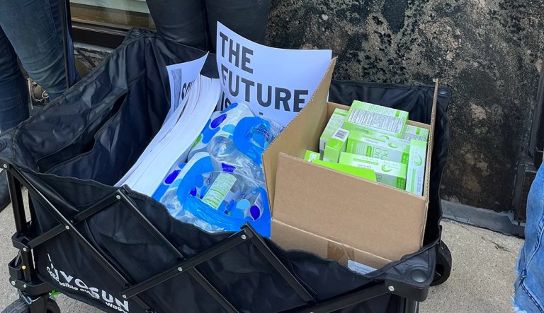 Pro-choice protesters offered me free Plan B within five minutes before the DNC