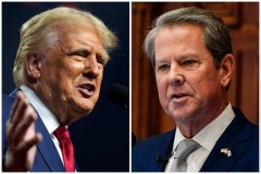 Trump and Kemp appear together for first time since 2020