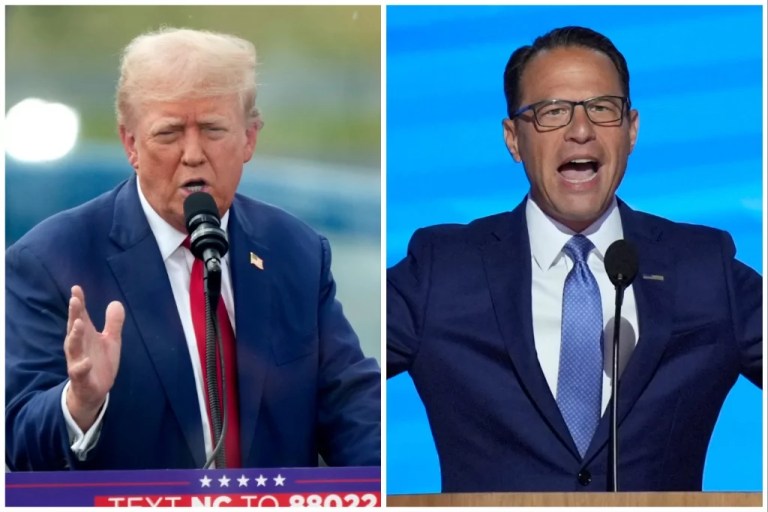 Trump complains Shapiro didn’t praise his record on Israel during DNC speech