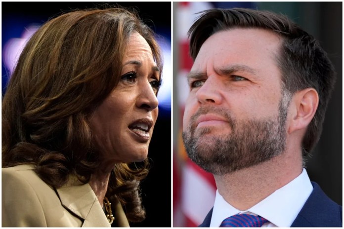 JD Vance Kamala Harris